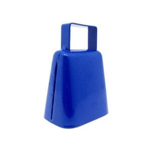 Blue Cowbell With Handle