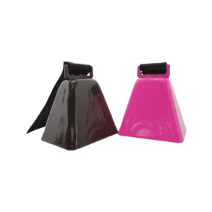 Cowbells Pink with Wrist Strap