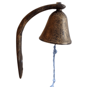 Cast Iron Hanging Bells for Decor