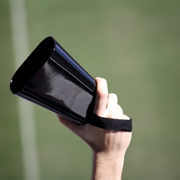 large cowbell for sports events