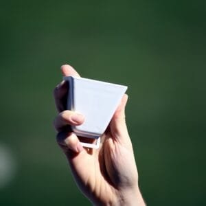 White Football Cowbells